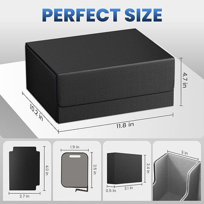 Card Storage Box For Trading Cards 1800+, Card Deck Box - Image 5