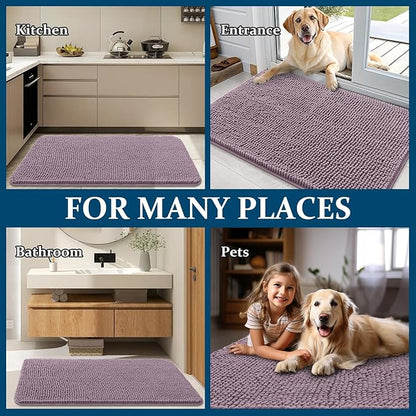 OLANLY Dog Door Mat for Muddy Paws 59x20, Absorbs Moisture and Dirt, Absorbent - Image 8