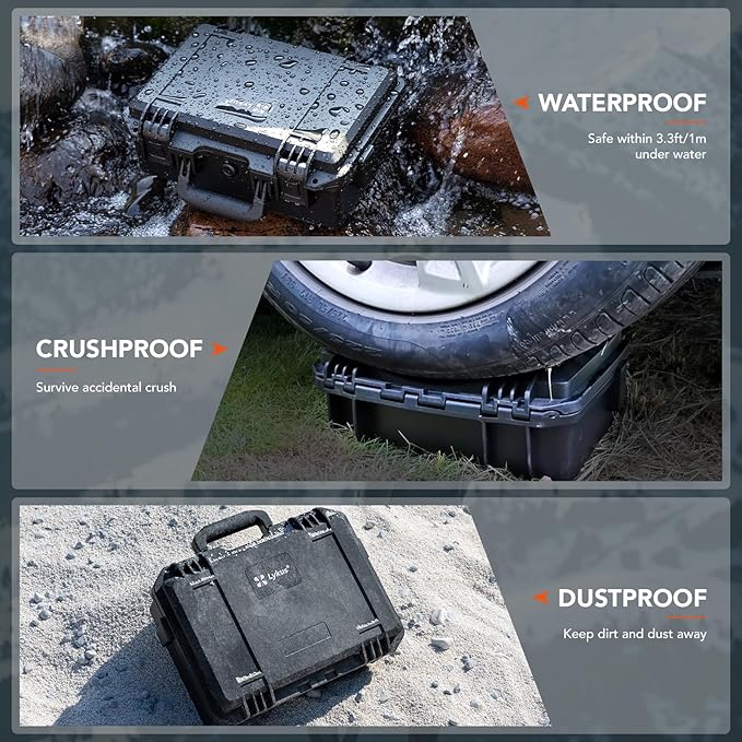 Lykus HC-4410 Waterproof Hard Case - Image 4