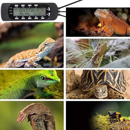 REPTI ZOO Reptile Thermostat Digital Outlet Temperature Timer Troptical or - Image 5
