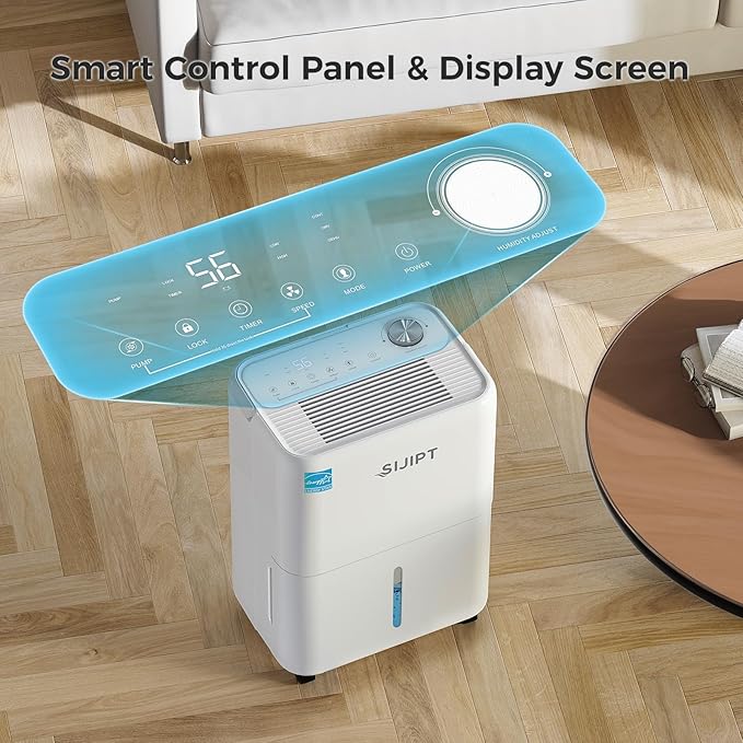 80 Pints Dehumidifier with Pump, Sijipt Energy Star Dehumidifier - Image 5