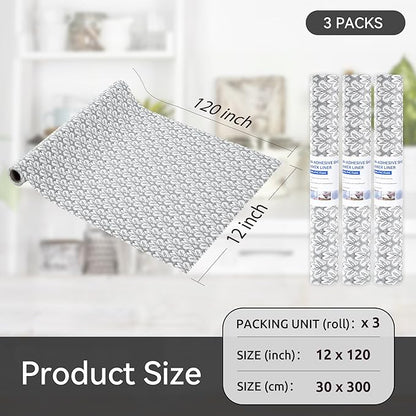 FIFTY FEET 12"x120" Non-Adhesive Shelf Liner - Image 5