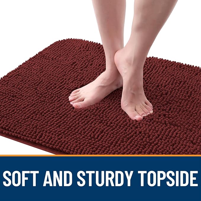 OLANLY Dog Door Mat for Muddy Paws 40x32, Absorbs Moisture and Dirt, Absorbent - Image 4