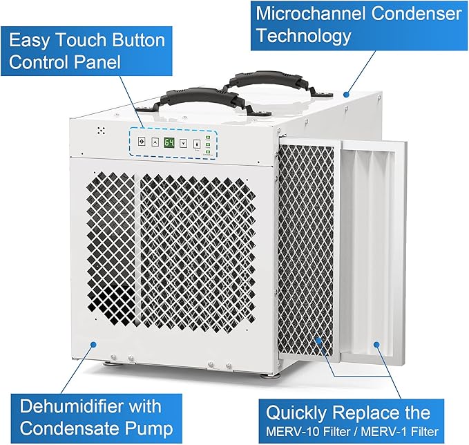 ALORAIR Sentinel HDi120 Commercial Dehumidifier - Image 5