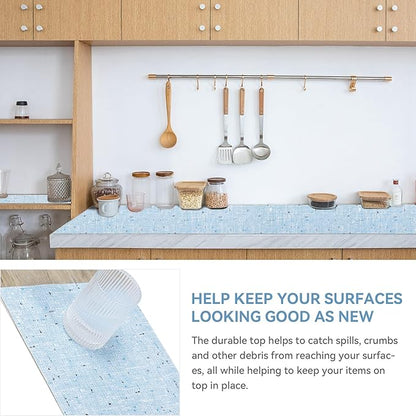12inx60in Shelf Liner for Kitchen Cabinets Non Adhesive Kitchen Drawer Liner - Image 3