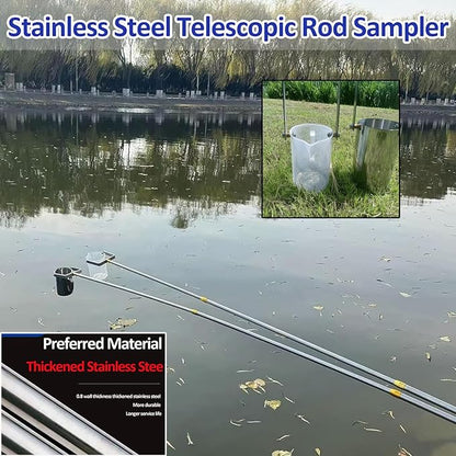 Water Sampler Long Handle Telescopic, Water Sampling Pole - Image 3
