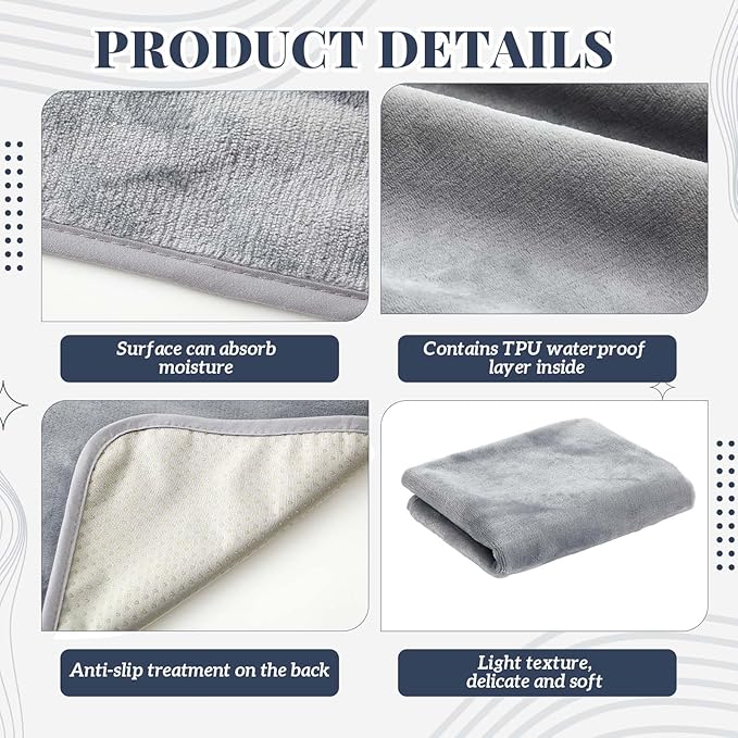 1 Pcs Couples Waterproof Mat Lover Reusable Stainproof Blanket Quiet Easy Use - Image 4