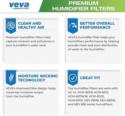 VEVA 3-Pack Premium Humidifier Filters - Image 4