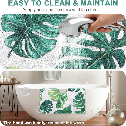 Square Shower Mat Non Slip: 32x32 Inch Extra Large Shower Mats - Image 6