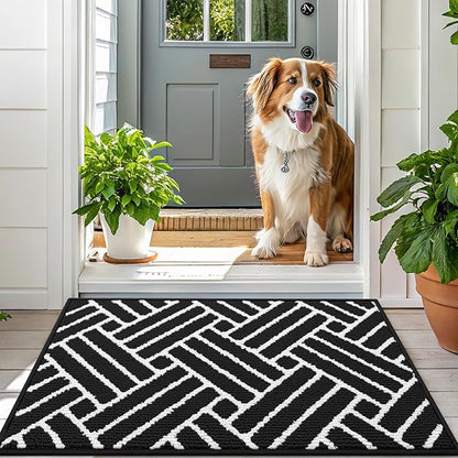 OLANLY Indoor Door Mat, 40x32 Inch, Dirt Resistant and Absorbent, Non-Slip - Image 6