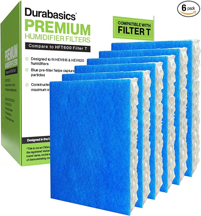 Durabasics Filter Replacements for Honeywell Filter humidifier Filter T by Durabasics