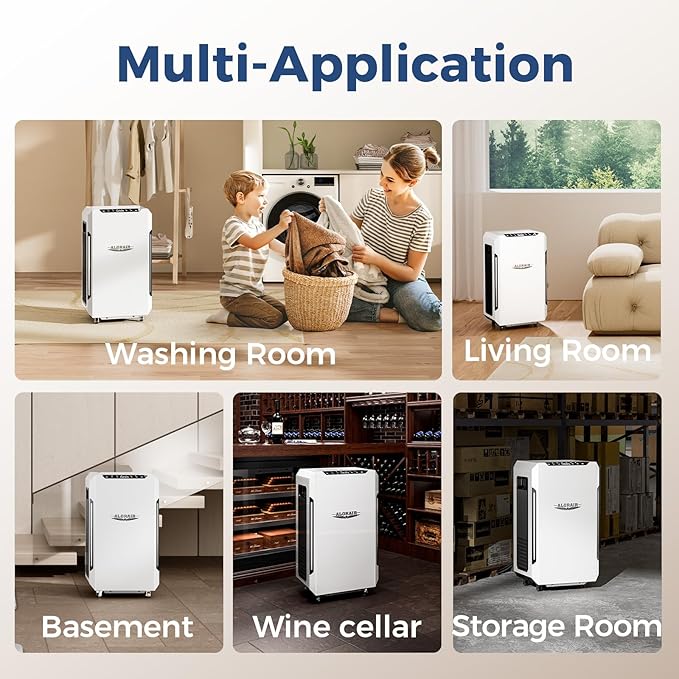 ALORAIR 120 Pints Commercial Grade Dehumidifier - Image 9