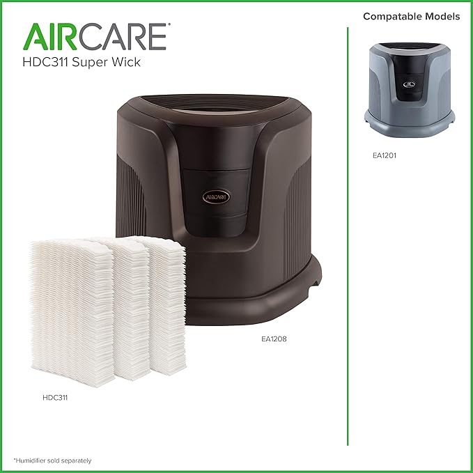 AIRCARE HDC311 Replacement Wicking Humidifier Filter, 1 Gray/Black - Image 4