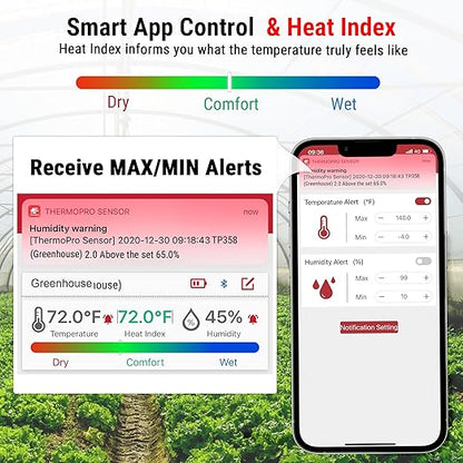 ThermoPro TP358 Bluetooth Thermometer - Image 7