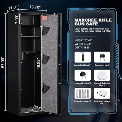 Marcree 8-10 Gun Safe, Gun Cabinets - Image 3