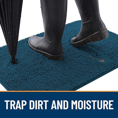 OLANLY Dog Door Mat for Muddy Paws 45x27, Absorbs Moisture and Dirt, Absorbent - Image 2