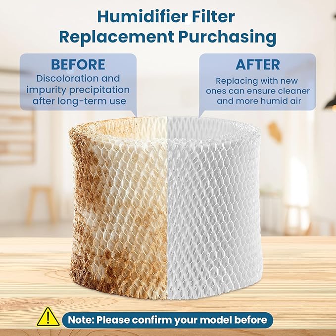 Humidifier Filter PSU10E1BB, Humidifier Wicking Filter Replacement Compatible - Image 2