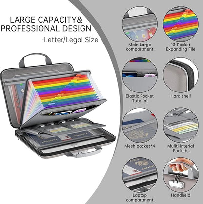 Fireproof File Organizer, Fireproof Document Box - Image 4
