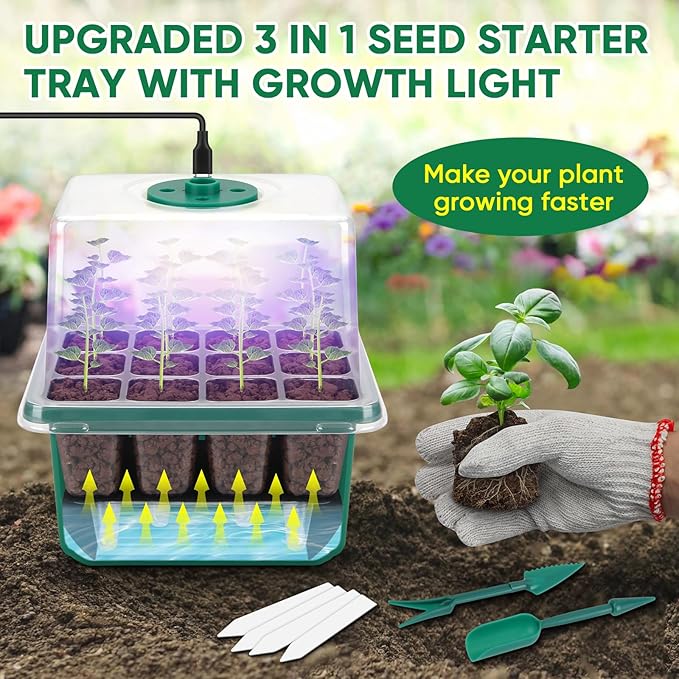BlumWay Self-Watering Seed Starter Tray Kit - Image 7