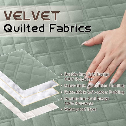 Arfntevss Waterproof Recliner Sectional Couch Covers - Image 3