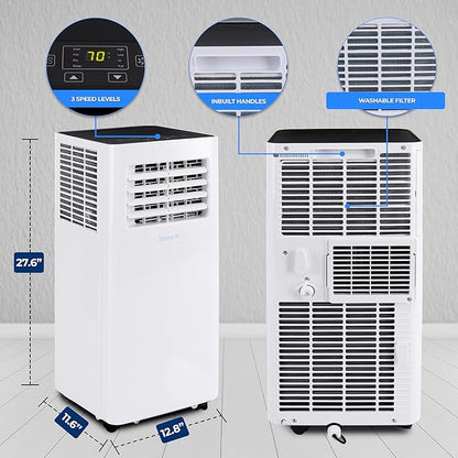 SereneLife Small Air Conditioner Portable 10, 000 BTU - Image 6