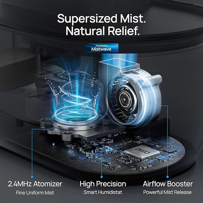 Dreo Smart Humidifiers for Bedroom, Top Fill 4L Supersized Humidifier Large Room - Image 11