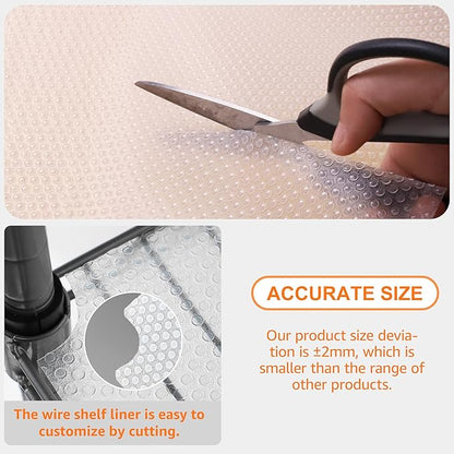 PABUSIOR Shelf Liner for 12 inch Wire Shelves - Image 5
