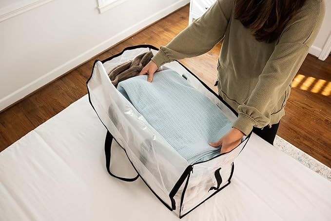 ClearSpace Heavy Duty Moving Bags or Storage Bags – Clear Storage Bins - Image 3