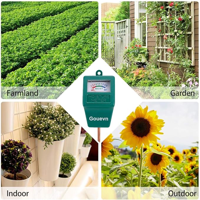 Soil Moisture Meter, Plant Moisture Meter Indoor & Outdoor, Hygrometer Moisture - Image 7