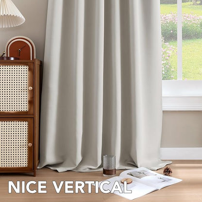 H.VERSAILTEX Blackout Curtains Thermal Insulated Window Treatment Panels Room - Image 8