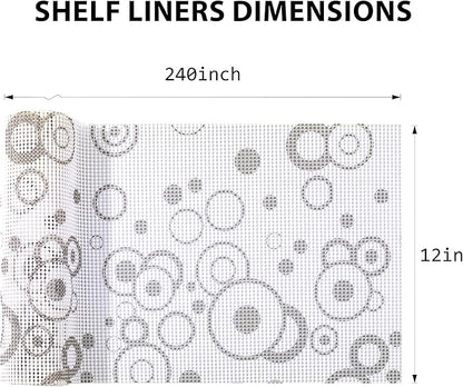 Shelf Liners for Cabinets-Drawer Liner Cabinet Liners for Shelves Kitchen - Image 2