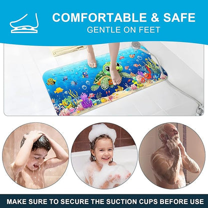 XIYUNTE Baby Bath Mat for Tub Non Slip Kids Bath Mat - Image 7
