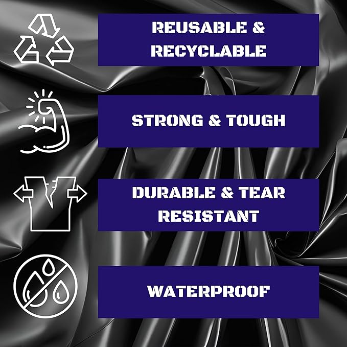 Plastic Sheeting 4 MIL Black Roll - Image 2