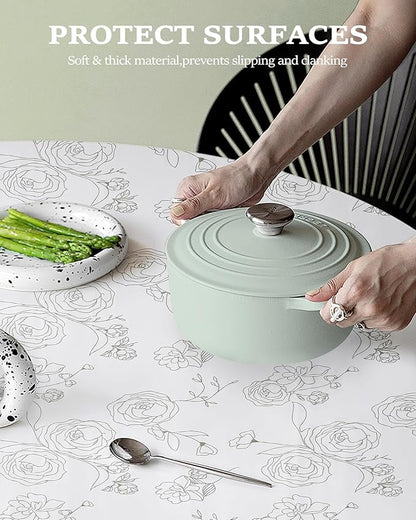 Floral Drawer Liner for Kitchen Cabinet 12 in x 30FT, Non-Adhesive Shelf Liner - Image 2