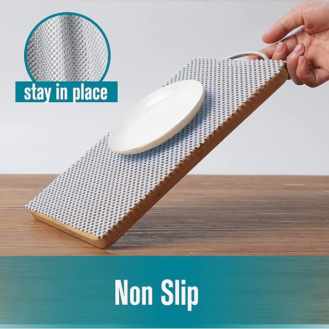 Shelf Drawer Liner Non-Adhesive Non Slip Durable Strong Long Size 12 in X 20ft - Image 4