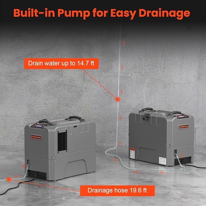 Abestorm LGR85 180 Pints Commercial Dehumidifier - Image 2