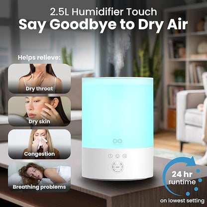 Everlasting Comfort 2.5L Top Fill Humidifier - Image 2