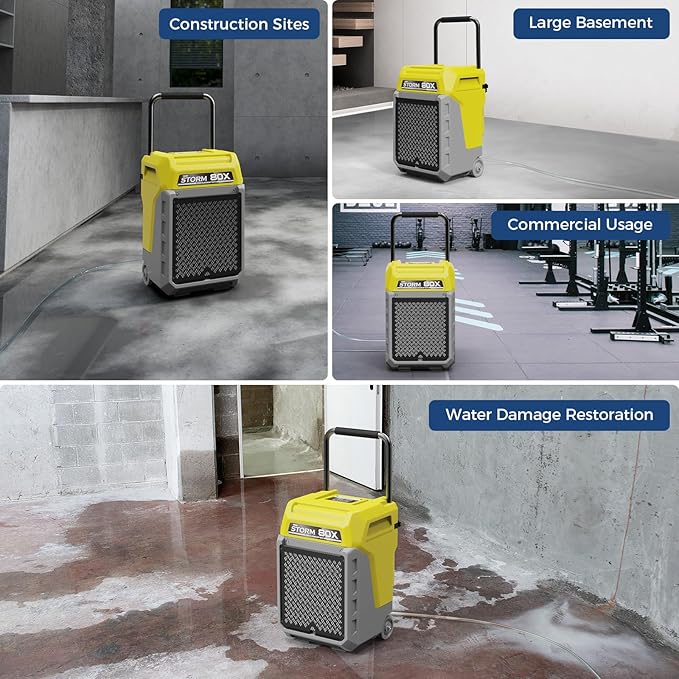 ALORAIR 170 Pints LGR Commercial Dehumidifier - Image 9
