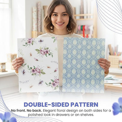 8X Linen Scented Drawer Liners for Dresser - Image 6