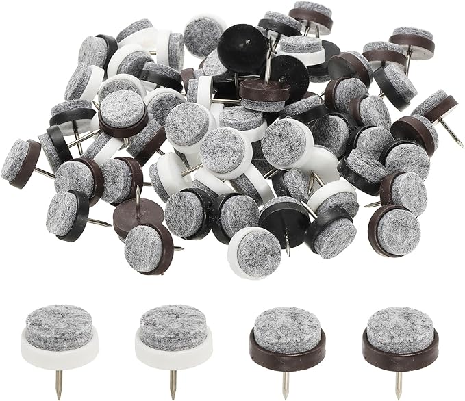PATIKIL 20 mm Nail-on Felt Pads by PATIKIL