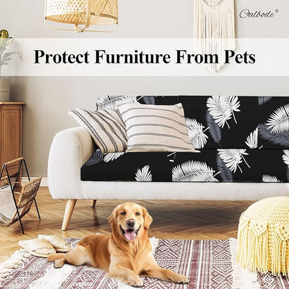 14Pcs Stretch Patio Cushion Covers Dustproof Outdoor Cushion Covers Washable - Image 5