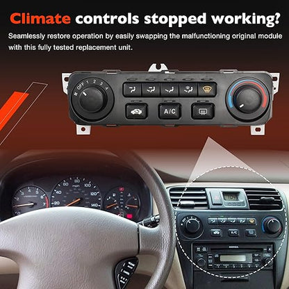 Climate Control Module A/C Heater Air Conditioning Panel Compatible - Image 4