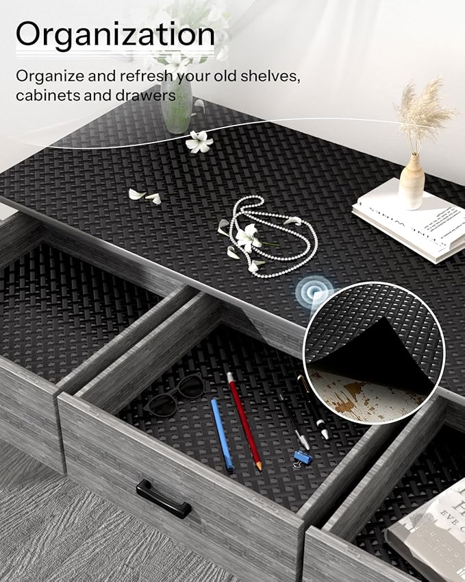Shelf and Drawer Liner for Kitchen Cabinet, Non-Adhesive 18in x 240in - Image 5