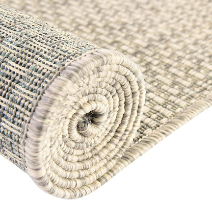 Unique Loom Collection Casual Transitional Solid Heathered Indoor/Outdoor - Image 10