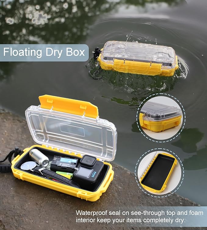 Dry Box Waterproof Box for Kayaking Boat Waterproof Phone Case Watertight - Image 3