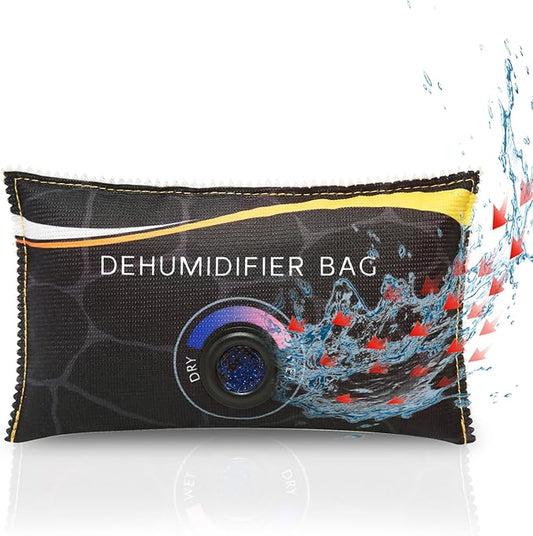 400g Rechargeable Moisture Absorbers, Car Dehumidifier Bag, Microwave Fast by Aszwor