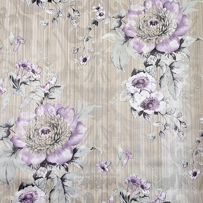 Yifely Vintage Purple Peony Self-Adhesive Kitchen Shelf Drawer Liner Moisture - Image 12