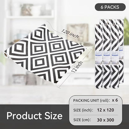 FIFTY FEET 12"x120" Non-Adhesive Shelf Liner - Image 5
