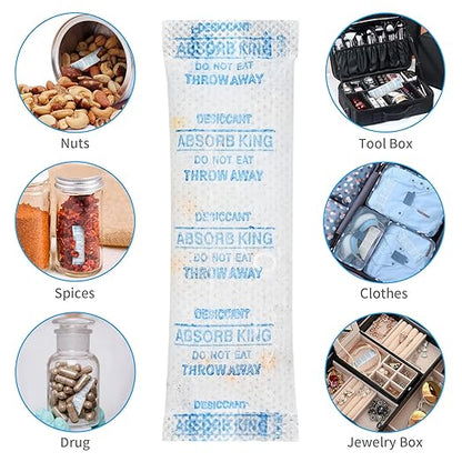 Silica Gel Packs – 150 Packs 5 Gram Desiccant Packs, Moisture Absorbers - Image 6