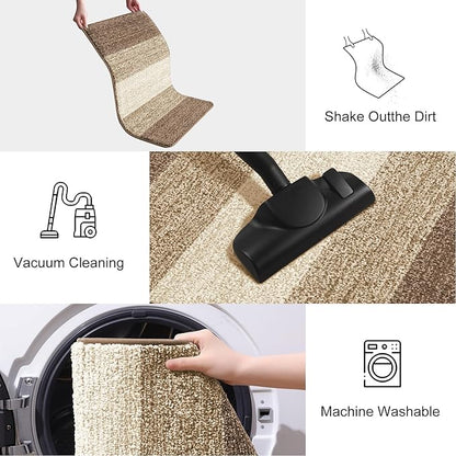 Smiry Dog Door Mat for Muddy Paws, Absorbs Moisture and Dirt, Low-Profile - Image 6